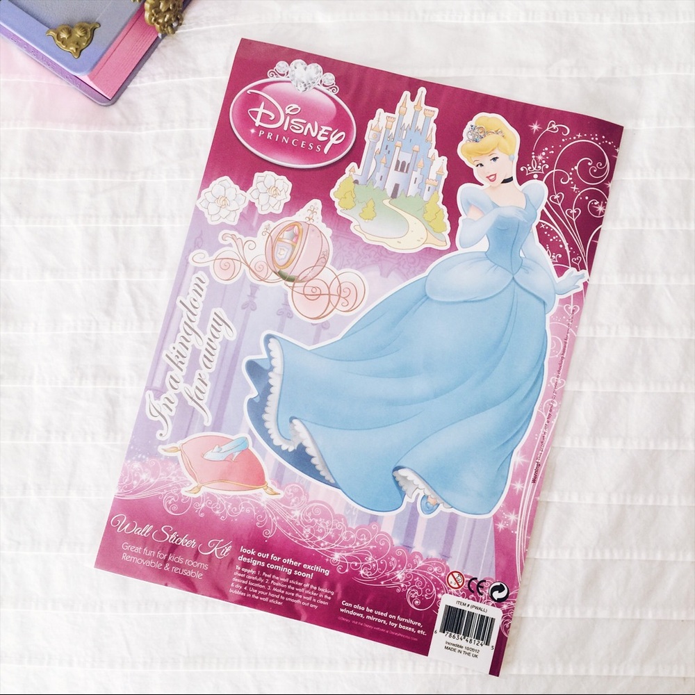 NEW✨Cinderella Wall Decals